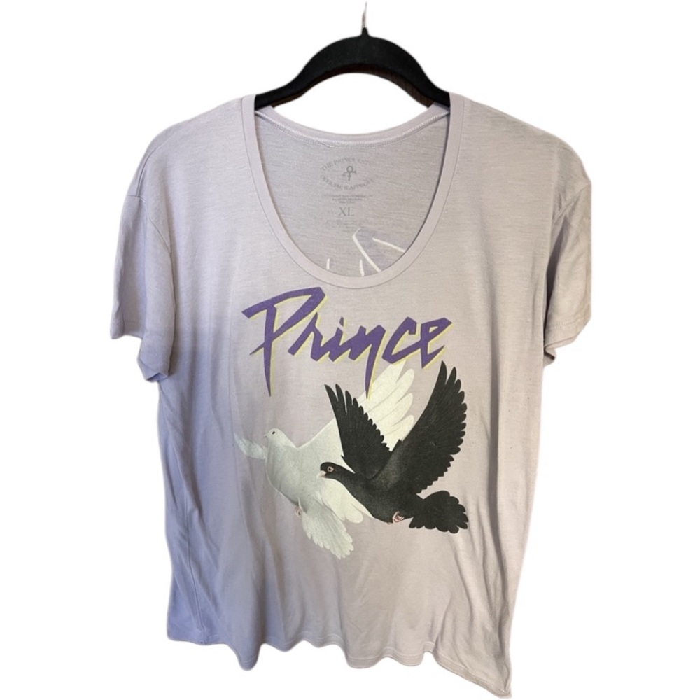 1984-85 Prince and the Revolution World Tour - Purple tee shirt - XL Women’s